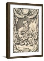 Portrait of Explorer Amerigo Vespucci-null-Framed Giclee Print