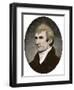 Portrait of Explorer Meriwether Lewis-null-Framed Premium Giclee Print