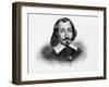 Portrait of Explorer Samuel De Champlain-null-Framed Giclee Print