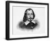 Portrait of Explorer Samuel De Champlain-null-Framed Premium Giclee Print