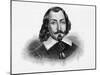 Portrait of Explorer Samuel De Champlain-null-Mounted Premium Giclee Print