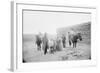 Portrait of Family in Front of Ranch-null-Framed Photographic Print