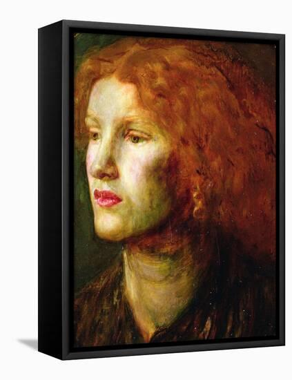Portrait of Fanny Cornforth, C.1860-Dante Gabriel Charles Rossetti-Framed Stretched Canvas