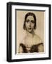 Portrait of Fanny Goldberg, Soprano, Interpreter of Caterina Cornaro-Gaetano Gandolfi-Framed Giclee Print