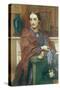 Portrait of Fanny Holman Hunt-William Holman Hunt-Stretched Canvas