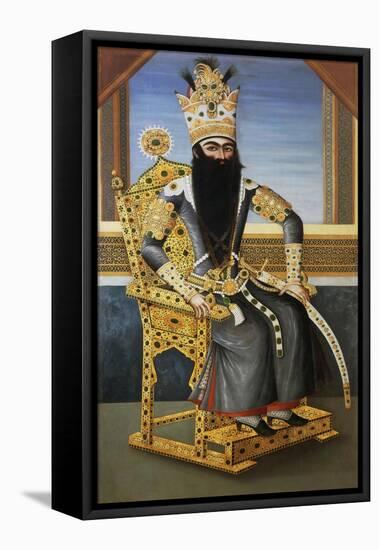 Portrait of Fath Ali Shah (1762-1834), Ca 1805-null-Framed Stretched Canvas