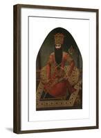 Portrait of Fath Ali Shah (1797-183)-Mirza Baba-Framed Giclee Print