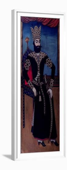 Portrait of Fath-Ali, Shah of Iran (Reigned 1797-1834)-null-Framed Giclee Print