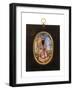 Portrait of Fath 'Ali Shah Qajar, Late 18th - Early 19th Century-Muhammad Baqir-Framed Giclee Print