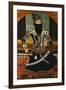 Portrait of Fath Ali Shah Qajar-null-Framed Giclee Print