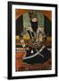 Portrait of Fath Ali Shah Qajar-null-Framed Giclee Print