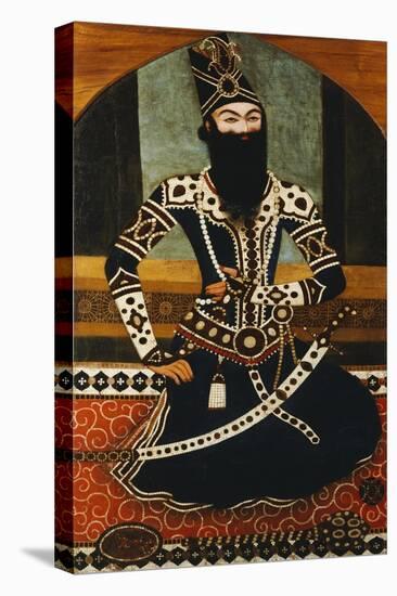 Portrait of Fath Ali Shah Qajar-null-Stretched Canvas