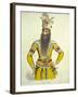 Portrait of Fatteh Ali Shah, Engraved by William Thomas Fry-Sir Robert Kerr Porter-Framed Giclee Print