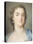 Portrait of Faustina Bordoni Hasse-Rosalba Carriera-Stretched Canvas