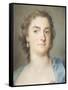 Portrait of Faustina Bordoni Hasse-Rosalba Carriera-Framed Stretched Canvas