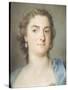 Portrait of Faustina Bordoni Hasse-Rosalba Carriera-Stretched Canvas