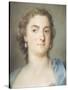 Portrait of Faustina Bordoni Hasse-Rosalba Carriera-Stretched Canvas