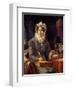 Portrait of Felicite Stephanie Ducrest by Louis Edouard Rioult-null-Framed Giclee Print