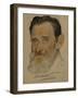 Portrait of Feliks Yakovlevich Kon (1864-194), 1922-Nikolai Andreevich Andreev-Framed Giclee Print