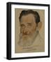 Portrait of Feliks Yakovlevich Kon (1864-194), 1922-Nikolai Andreevich Andreev-Framed Giclee Print