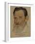 Portrait of Feliks Yakovlevich Kon (1864-194), 1922-Nikolai Andreevich Andreev-Framed Giclee Print