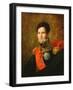 Portrait of Felix Baciocchi-Joseph Franque-Framed Giclee Print