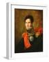 Portrait of Felix Baciocchi-Joseph Franque-Framed Giclee Print