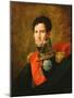 Portrait of Felix Baciocchi-Joseph Franque-Mounted Giclee Print