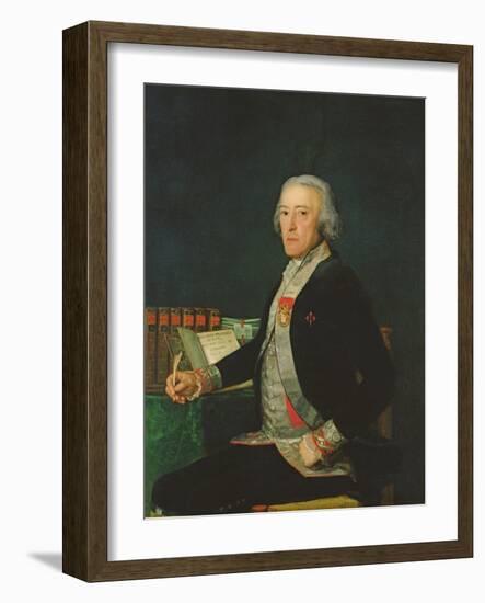 Portrait of Felix Colon De Larriategui, 1794-Francisco de Goya-Framed Giclee Print