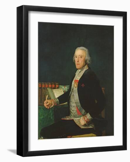 Portrait of Felix Colon De Larriategui, 1794-Francisco de Goya-Framed Giclee Print