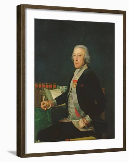 Portrait of Felix Colon De Larriategui, 1794-Francisco de Goya-Framed Giclee Print