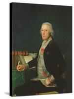Portrait of Felix Colon De Larriategui, 1794-Francisco de Goya-Stretched Canvas