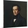 Portrait of Felix Mendelssohn, Duesseldorf, 1834-35-Ferdinand Theodor Hildebrandt-Mounted Giclee Print