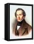 Portrait of Felix Mendelssohn-Friedrich Jentzen-Framed Stretched Canvas