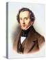 Portrait of Felix Mendelssohn-Friedrich Jentzen-Stretched Canvas