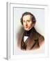 Portrait of Felix Mendelssohn-Friedrich Jentzen-Framed Giclee Print