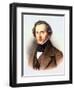 Portrait of Felix Mendelssohn-Friedrich Jentzen-Framed Premium Giclee Print