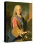 Portrait of Ferdinand De Bourbon and Savoy-Jean Ranc-Stretched Canvas