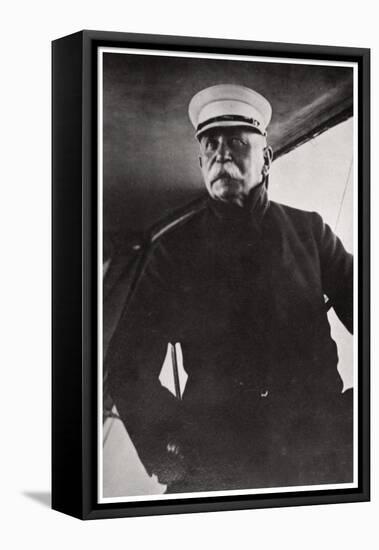 Portrait of Ferdinand, Graf Von Zeppelin, Early 20th Century-null-Framed Stretched Canvas