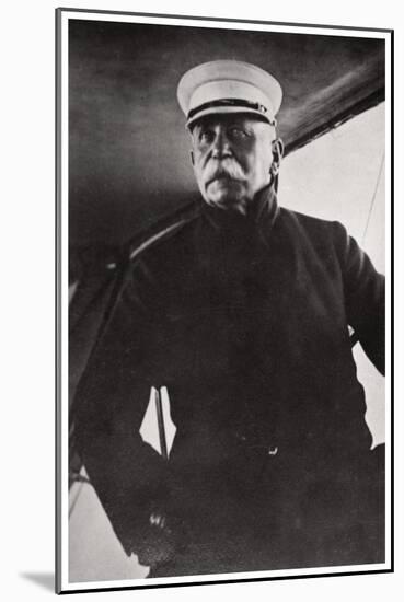 Portrait of Ferdinand, Graf Von Zeppelin, Early 20th Century-null-Mounted Giclee Print