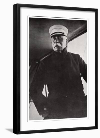 Portrait of Ferdinand, Graf Von Zeppelin, Early 20th Century-null-Framed Giclee Print