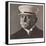 Portrait of Ferdinand, Graf Von Zeppelin, from 'Zeppelin-Weltfahrten'-null-Framed Stretched Canvas