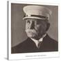 Portrait of Ferdinand, Graf Von Zeppelin, from 'Zeppelin-Weltfahrten'-null-Stretched Canvas