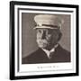 Portrait of Ferdinand, Graf Von Zeppelin, from 'Zeppelin-Weltfahrten'-null-Framed Giclee Print