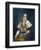 Portrait of Ferdinand I of Austria-Francesco Laurana-Framed Giclee Print