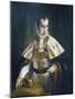 Portrait of Ferdinand I of Austria-Francesco Laurana-Mounted Giclee Print