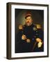 Portrait of Ferdinand II of the Two Sicilies-null-Framed Premium Giclee Print