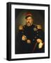 Portrait of Ferdinand II of the Two Sicilies-null-Framed Premium Giclee Print