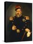 Portrait of Ferdinand II of the Two Sicilies-null-Stretched Canvas