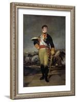 Portrait of Ferdinand VII by Francisco De Goya-null-Framed Giclee Print